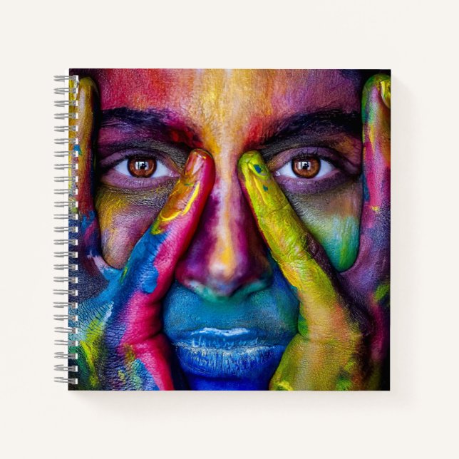 Carnet spiralé 8,5" x 8,5" (Devant)