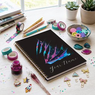 Carnet Spirale chic tendance abstraite moderne
