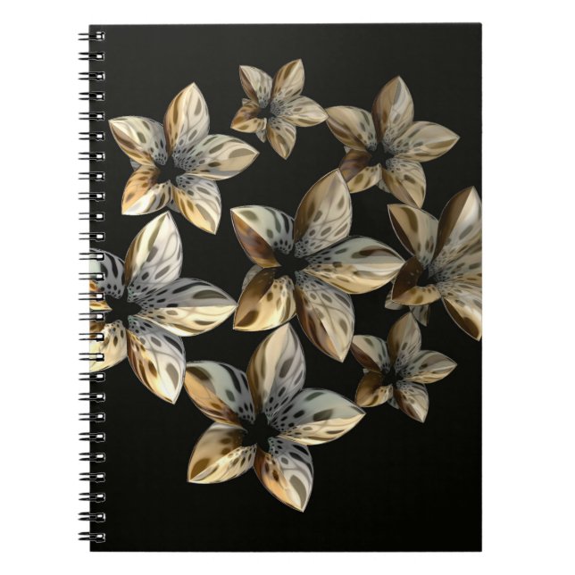 Carnet spirale de beauté non naturelle (Devant)
