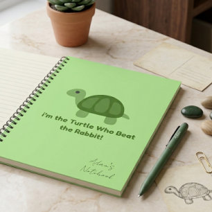 Carnet Spirale de motivation de tortue