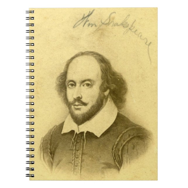 Carnet Spirale de Shakespeare (Devant)