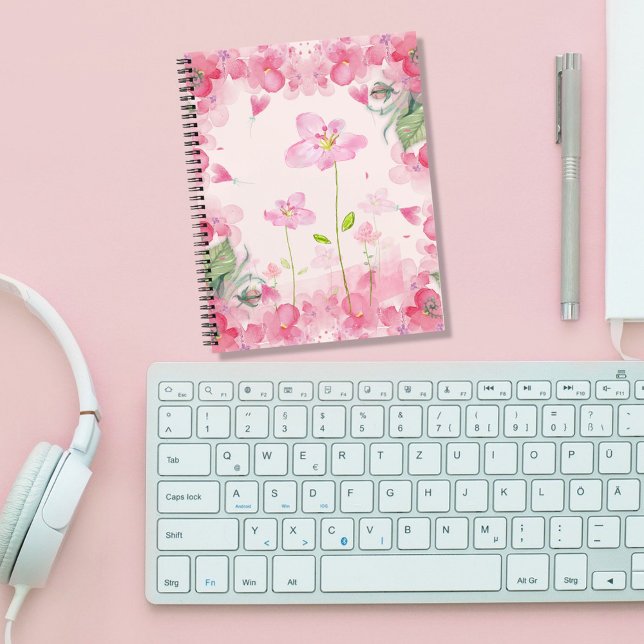 Carnet Spirale du bouquet de printemps (Créateur téléchargé)