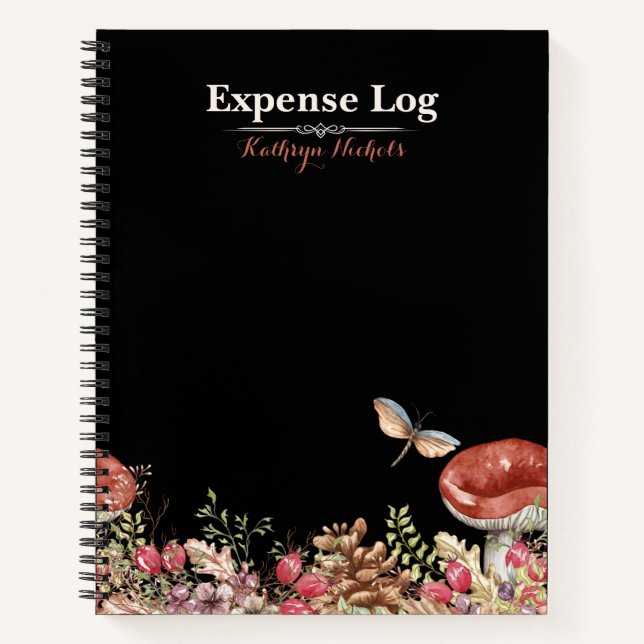 Carnet spiralé du Bureau de la Forêt Botanique (Devant)
