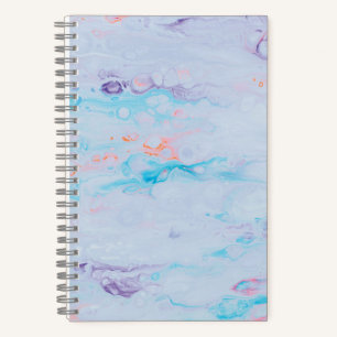 Carnet spirale en pierre de marbre