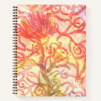 Carnet Spirale florissante
