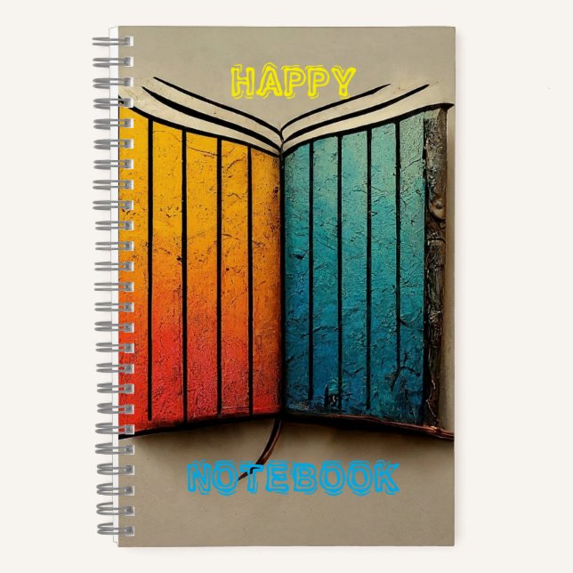 Carnet Spirale Sunshine De Taille Poche (Recto)