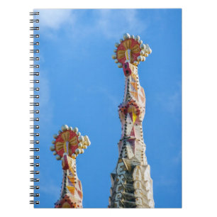 Carnet Spires de La Sagrada Familia à Barcelone, Espagne