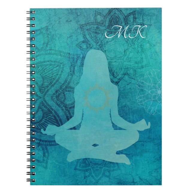 Carnet Spiritual Zen Yoga Lotus Meditation Writer's (Devant)