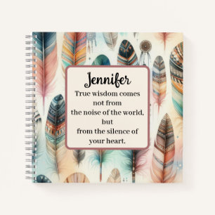 Carnet spirituel indien motivant