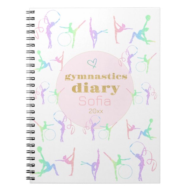 Carnet Sport rythmique gymnastique (Devant)