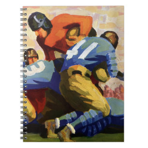 Carnet Sports Anciens, Joueurs de Football dans un Match