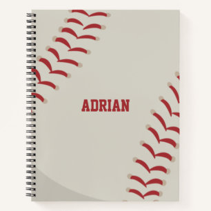 Carnet Sports de baseball personnalisés