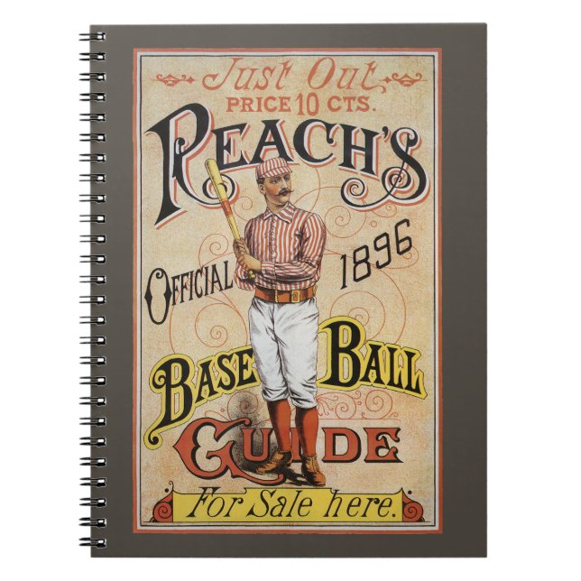 Carnet Sports vintages Baseball, Reach's Guide Couverture (Devant)
