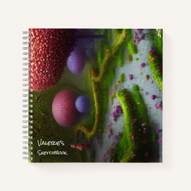 Carnet Sprawling Garden (Devant)