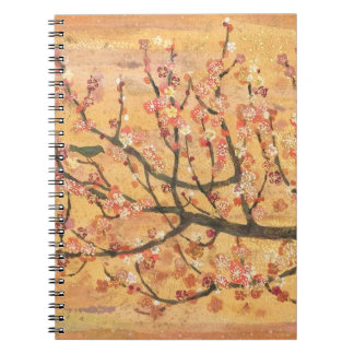 Carnet Spring Melody: Plum Blossom & Bush Warbler