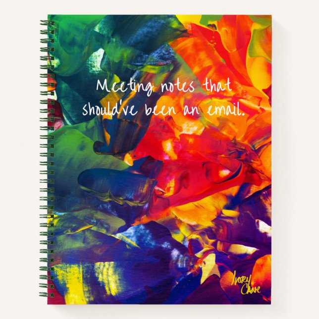 Carnet SPWW Psychedelic Spiral, Spiral Notebook (Devant)