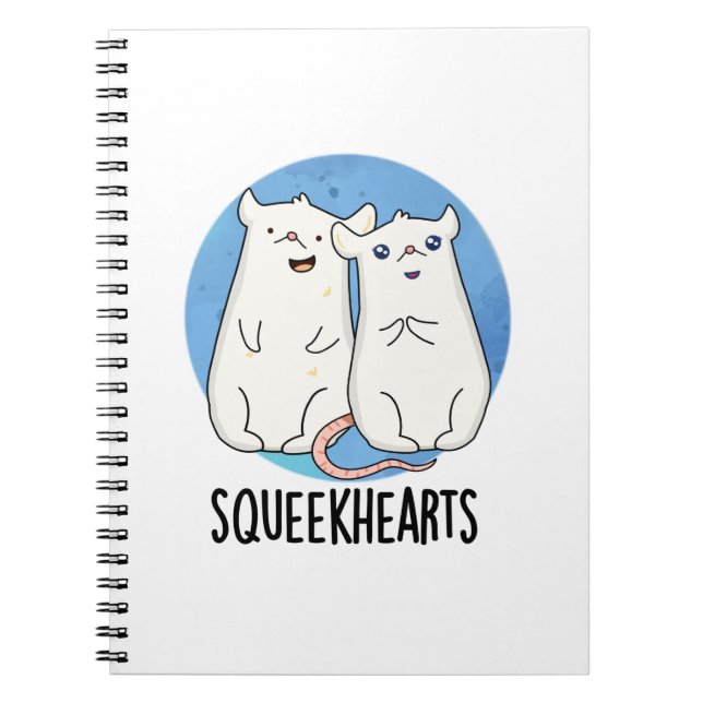 Carnet Squeekhearts Funny Souse Pun d'amour (Devant)