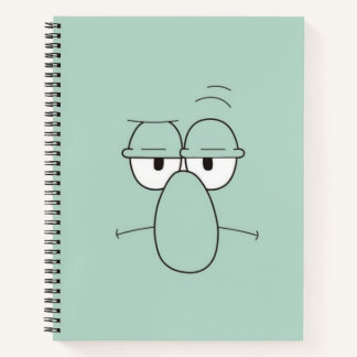 Carnet Squidward Inspired Notebook
