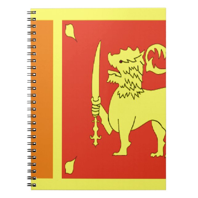 Carnet sri lanka (Devant)