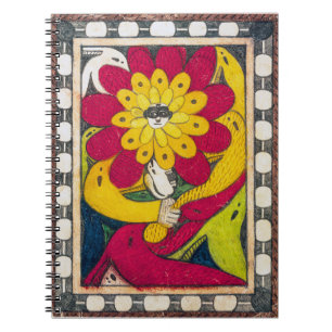 Carnet St. Adolf-Trone, Fleur Visage Adolf Wö lfli