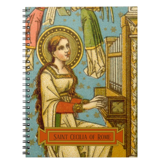 Carnet St Cecilia de Rome (détail; BNG 02) (Devant)