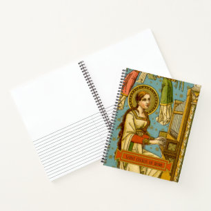 Carnet St Cecilia de Rome (détail; BNG 02)