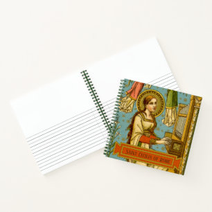 Carnet St Cecilia de Rome (détail; BNG 02)