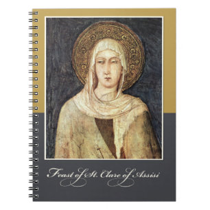 Carnet St. Clare of Assisi Feast Day Blessings