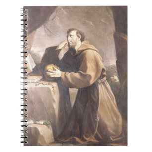 Carnet St Francis d'Assisi à la prière
