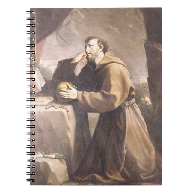 Carnet St Francis d'Assisi à la prière (Devant)