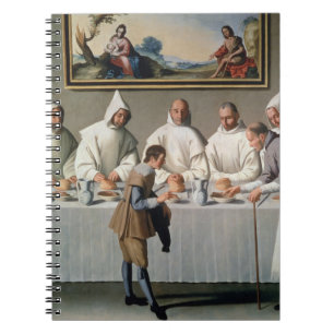 Carnet St Hugh de Cluny (1024-1109) dans le réfectoire d
