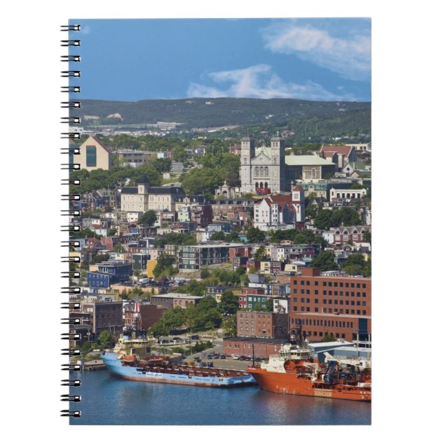 Carnet St. John's, Terre-Neuve, Canada, le littoral (Devant)