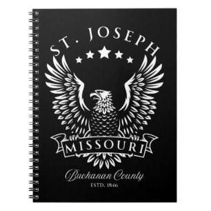 Carnet St. Joseph Buchanan County Missouri Vintage Aigle