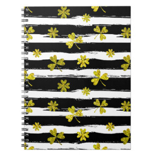 Carnet st patrick noir blanc