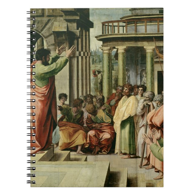 Carnet St Paul prêchant à Athènes (bande dessinée pour le (Devant)