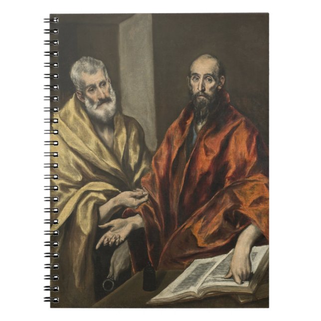 Carnet St Peter et St Paul | c.1605-8 (huile sur la (Devant)