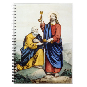 Carnet St Peter recevant les clés - 1907