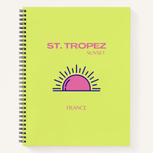 Carnet St Tropez, Preppy, Vert