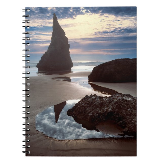 Carnet Stack marin en forme d'épine | Face Rock Wayside,  (Devant)