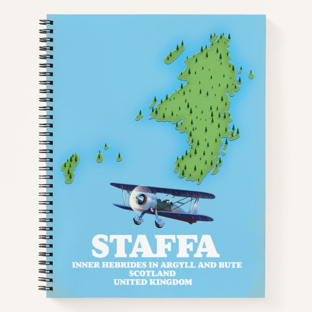 Carnet Staffa Hébrides intérieures à Argyll and Bute, en  (Devant)