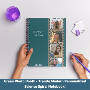 Carnet Stand photo vert - Moderne Personnalisé