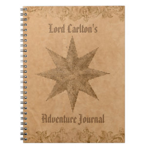 Carnet Star Steampunk personnalisée