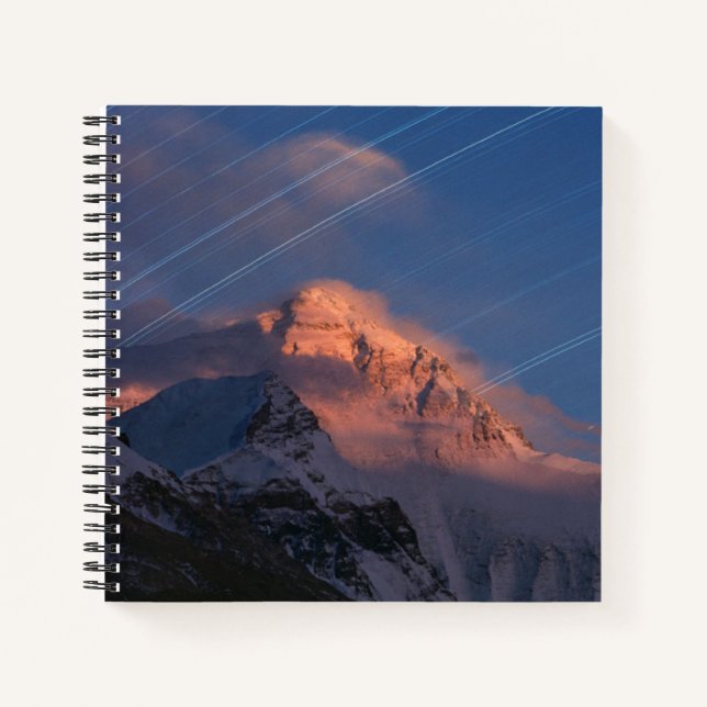 Carnet Star Trail | Mt. Everest Tibet, China (Devant)