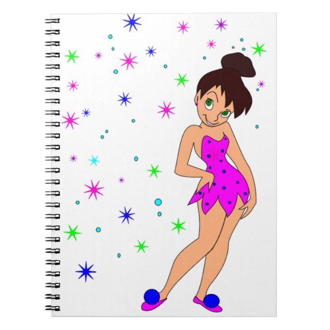 CARNET STARDUST FAIRY FILLE (Devant)