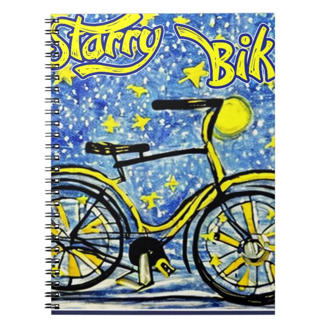 Carnet Starry Bike (Devant)