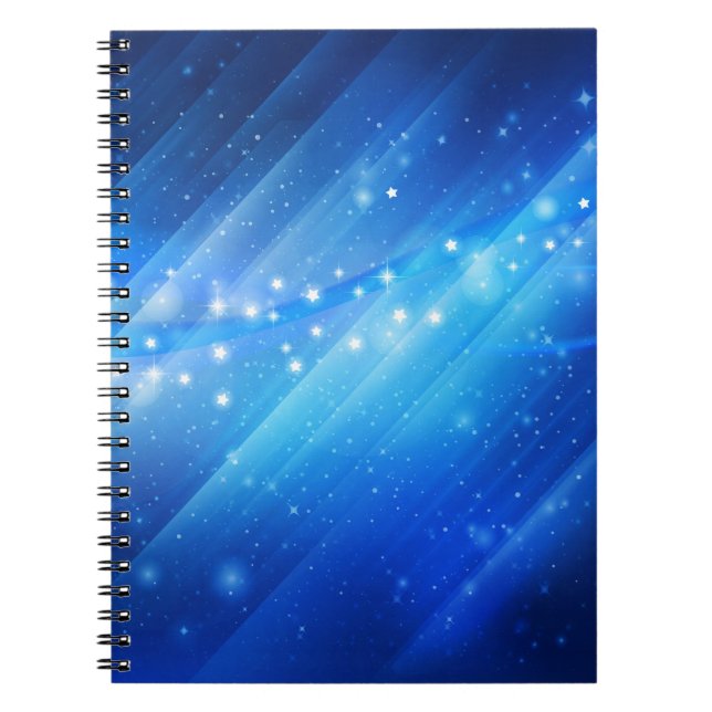 Carnet Starry Galaxy Abstrait (Devant)