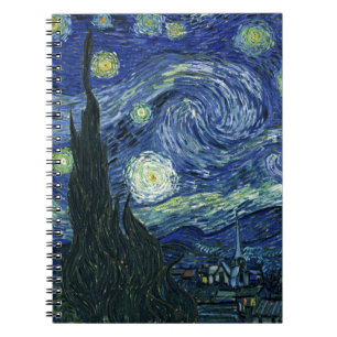 Carnet Starry Night Vincent van Gogh Peinture artistique