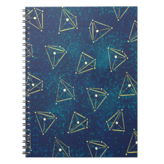 Carnet Starry Sky Space Chimie Constellations