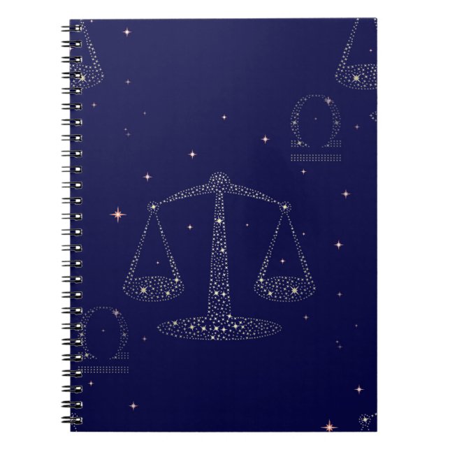 Carnet stars libra (Devant)