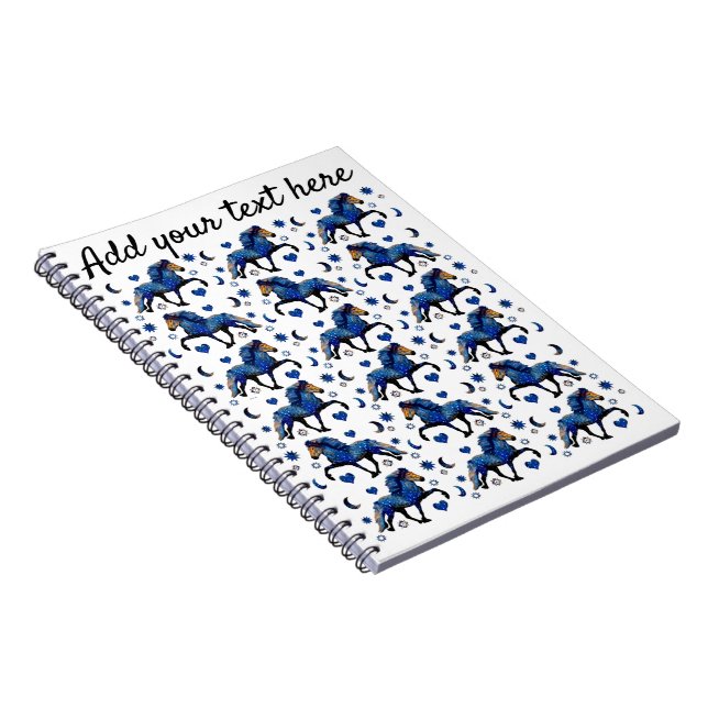 Carnet Stary Night Icelandic Horse (Côté Droit)